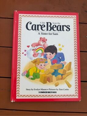 1983 Care Bears A Sister for Sam Storybook